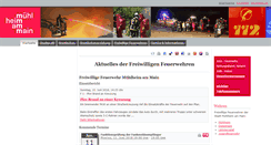 Desktop Screenshot of ffm112.de